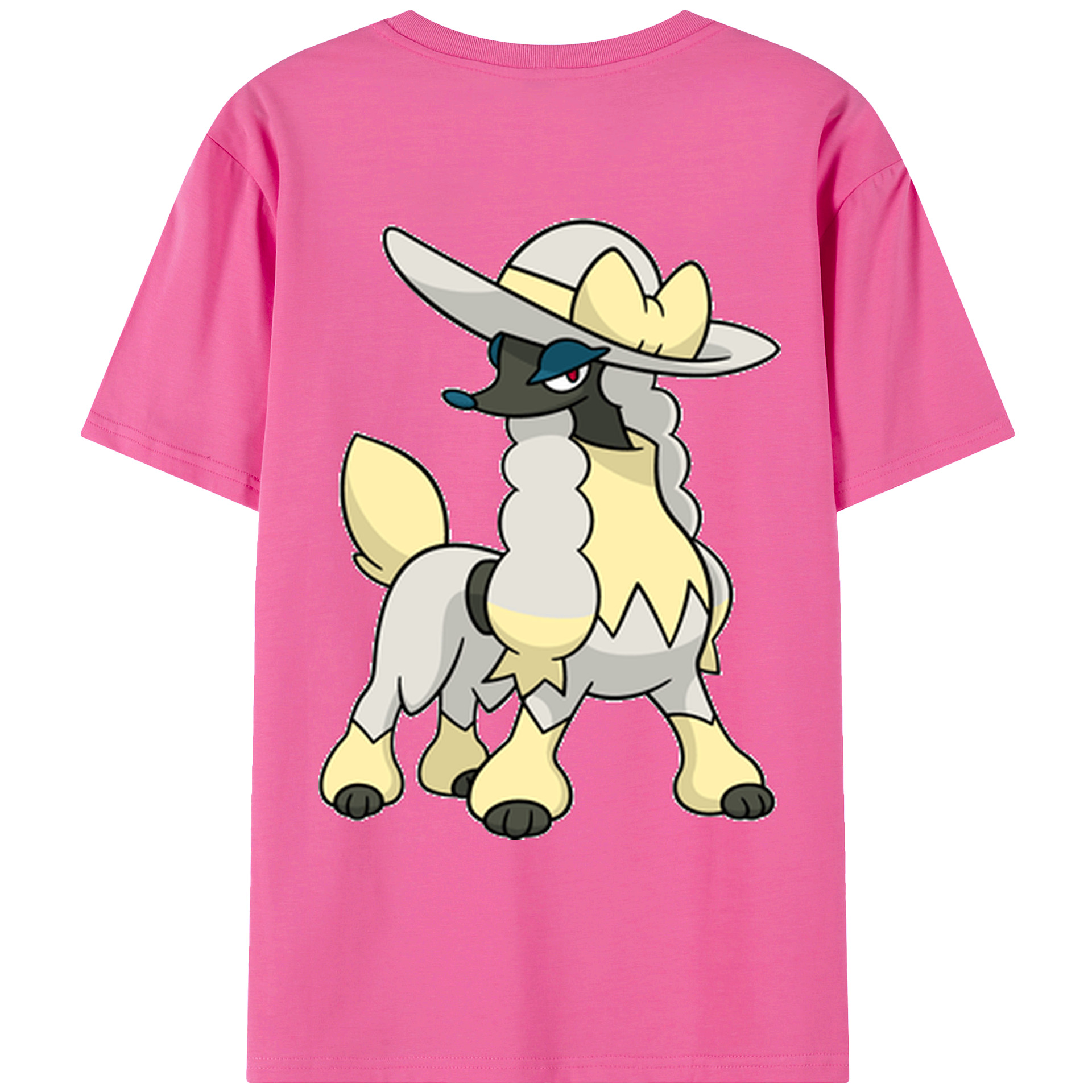 （画像用） ポケットモンスター Pokémon レディース半袖Tシャツ(バックプリント)
